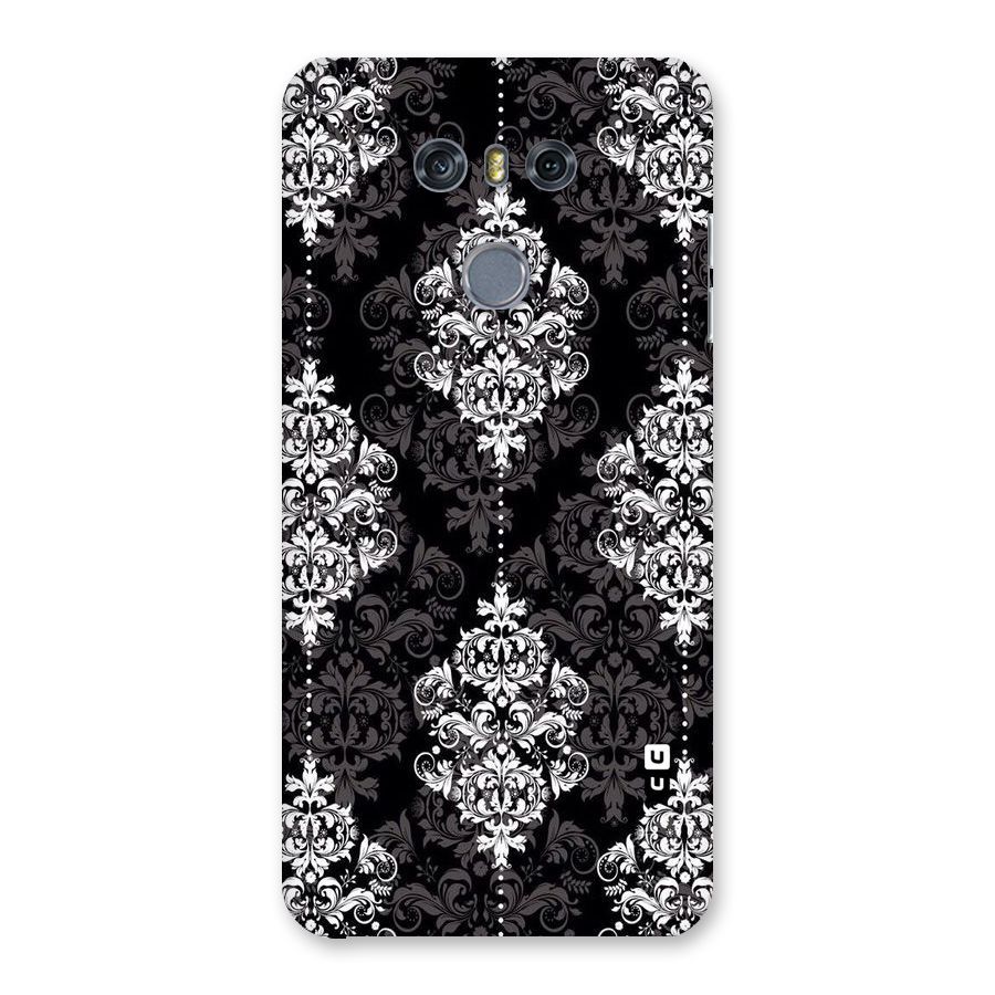 Beautiful Grey Pattern Back Case for LG G6
