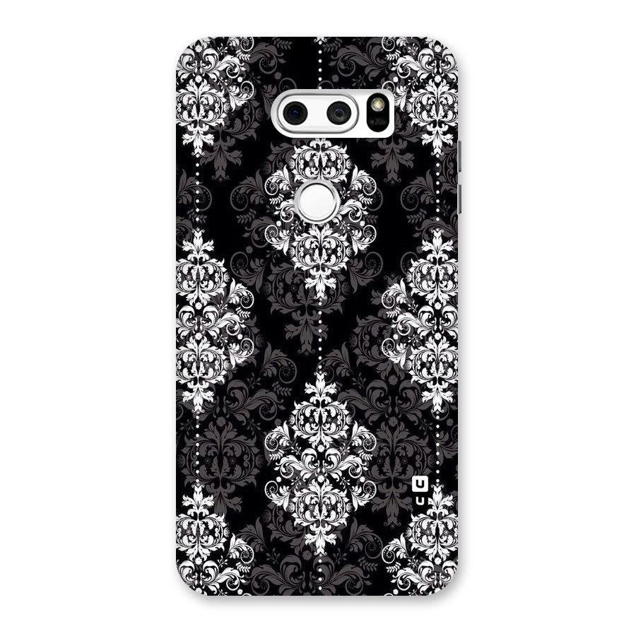 Beautiful Grey Pattern Back Case for LG V30