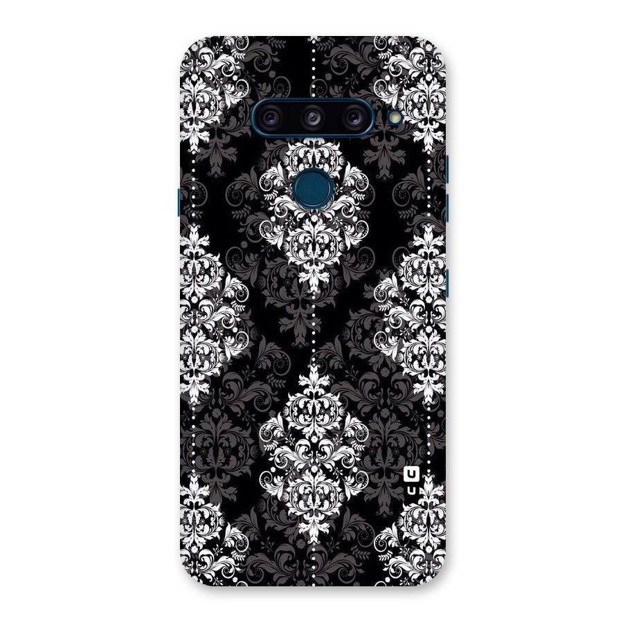 Beautiful Grey Pattern Back Case for LG  V40 ThinQ