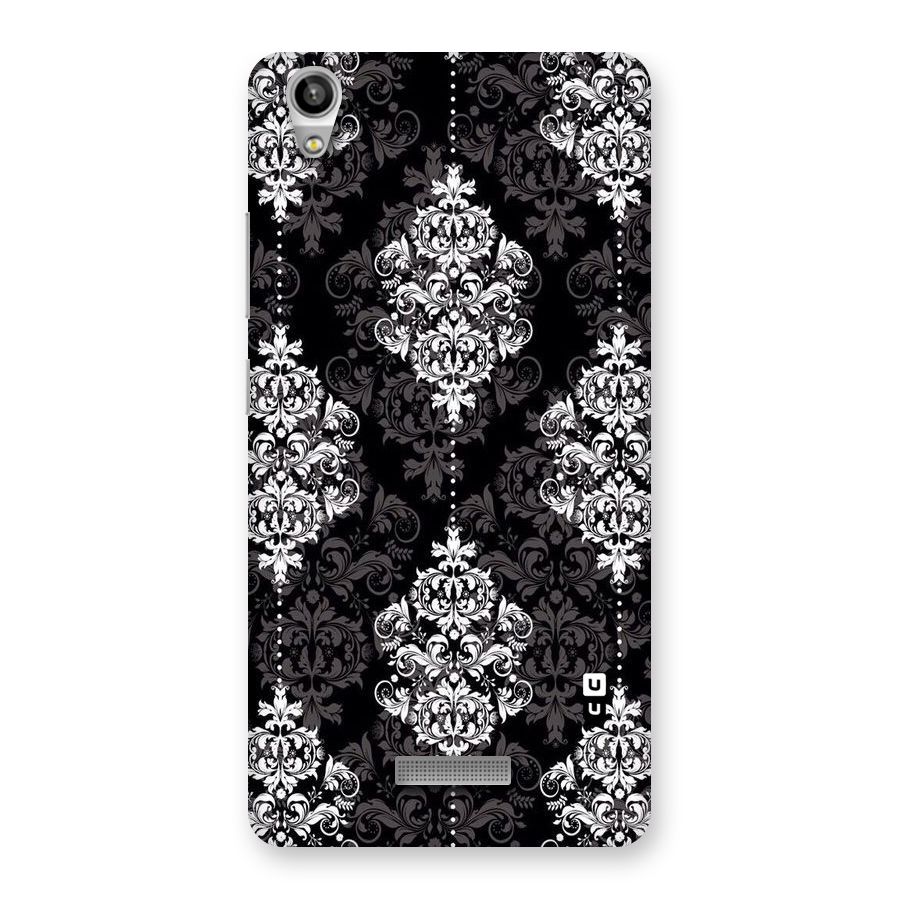 Beautiful Grey Pattern Back Case for Lava-Pixel-V1