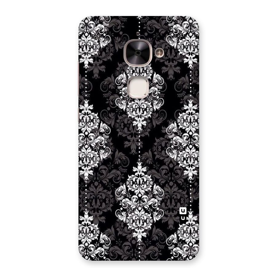 Beautiful Grey Pattern Back Case for Le 2