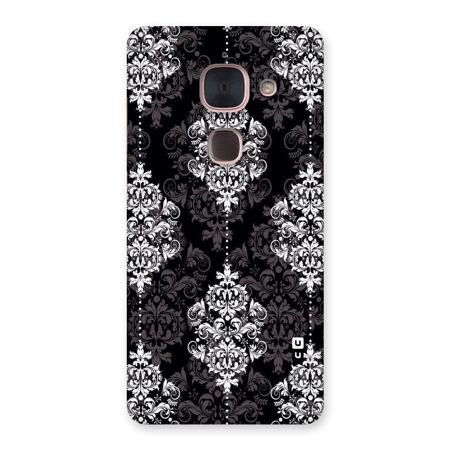 Beautiful Grey Pattern Back Case for Le Max 2