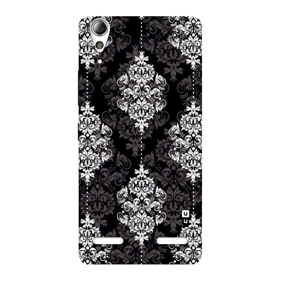 Beautiful Grey Pattern Back Case for Lenovo A6000 Plus