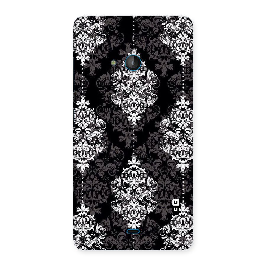 Beautiful Grey Pattern Back Case for Lumia 540