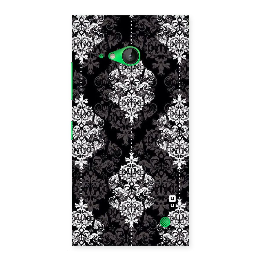Beautiful Grey Pattern Back Case for Lumia 730