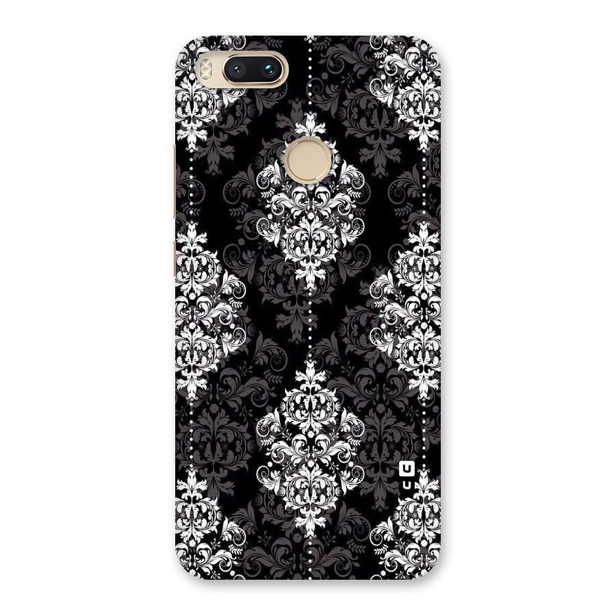 Beautiful Grey Pattern Back Case for Mi A1