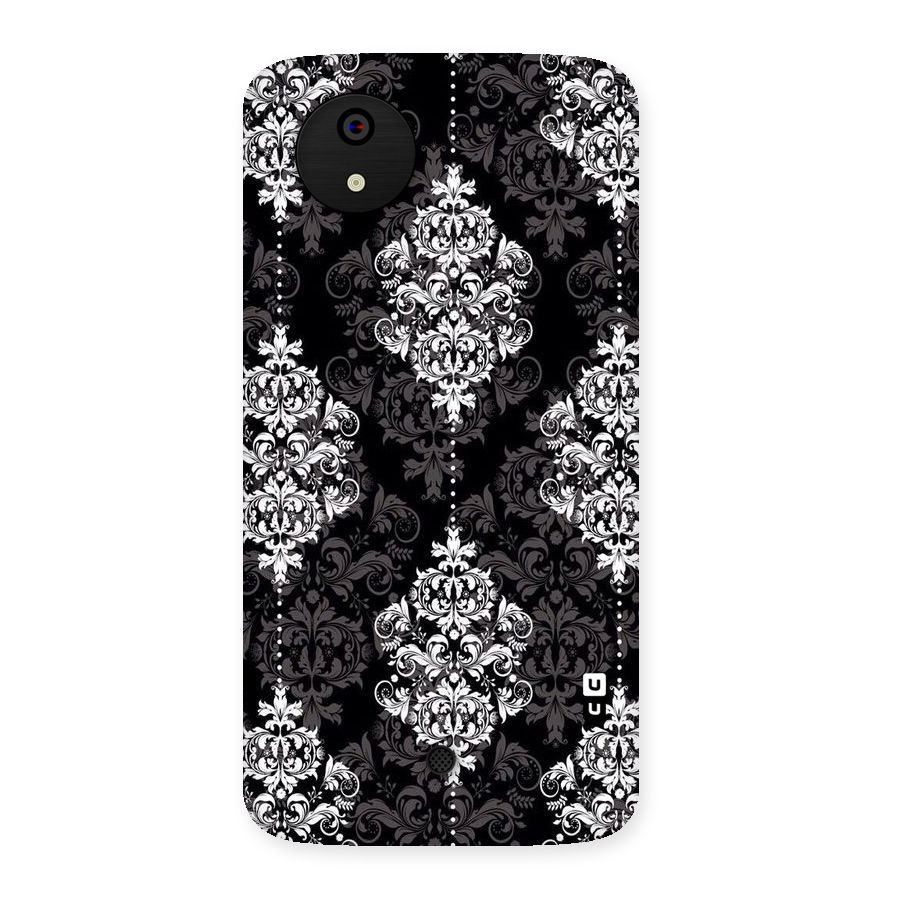 Beautiful Grey Pattern Back Case for Micromax Canvas A1