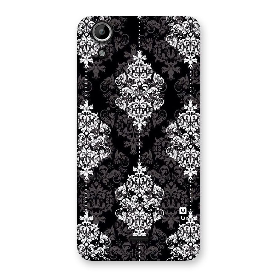 Beautiful Grey Pattern Back Case for Micromax Canvas Selfie Lens Q345