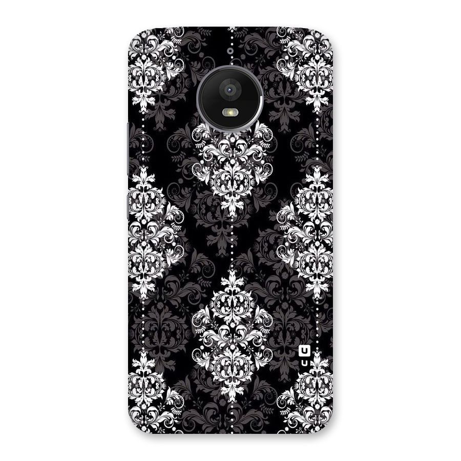 Beautiful Grey Pattern Back Case for Moto E4 Plus