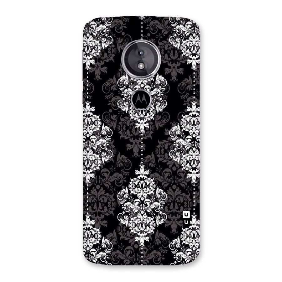 Beautiful Grey Pattern Back Case for Moto E5