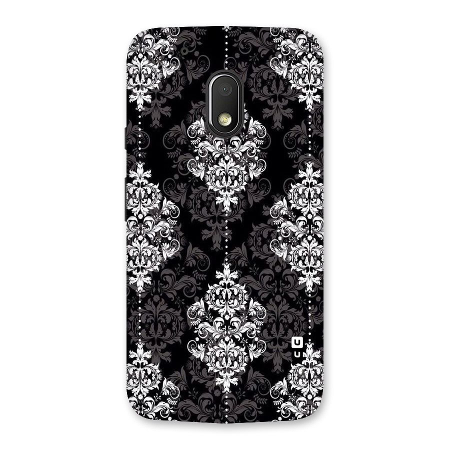 Beautiful Grey Pattern Back Case for Moto G4 Play