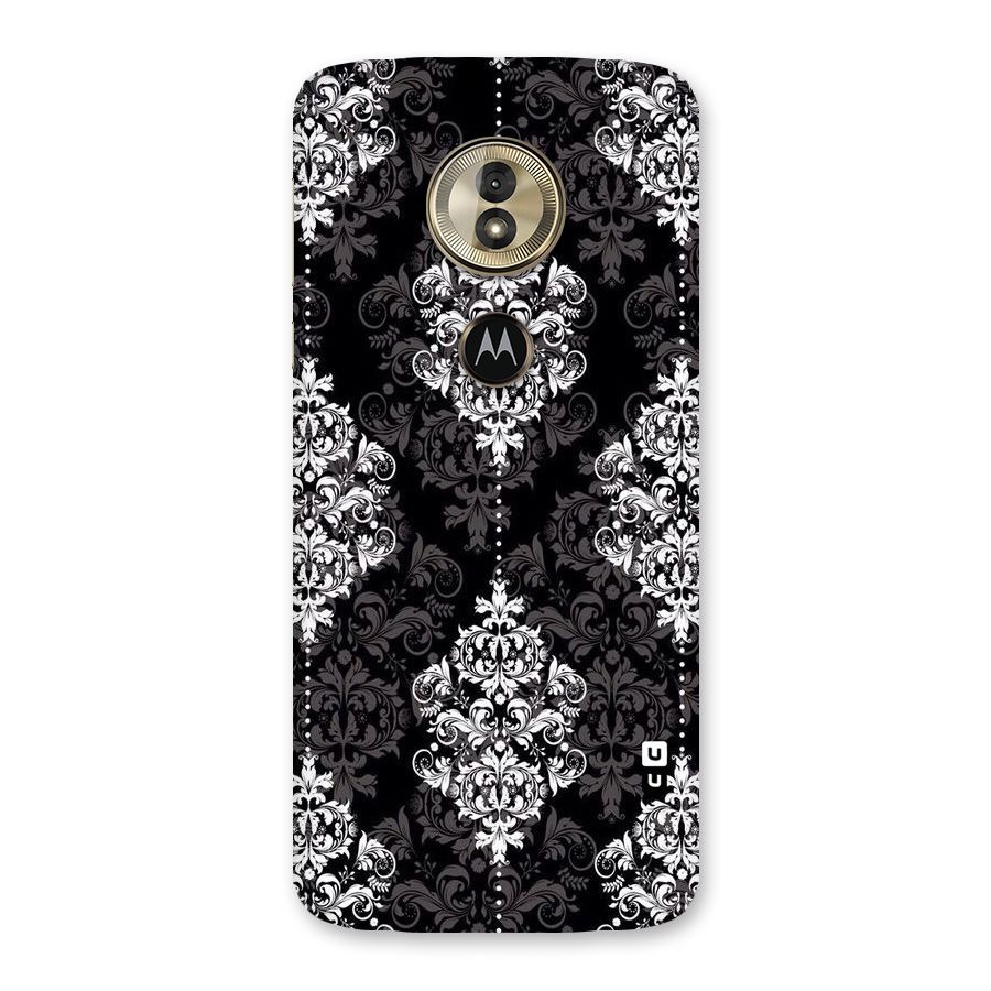 Beautiful Grey Pattern Back Case for Moto G6 Play