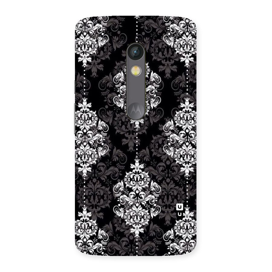 Beautiful Grey Pattern Back Case for Moto X Play