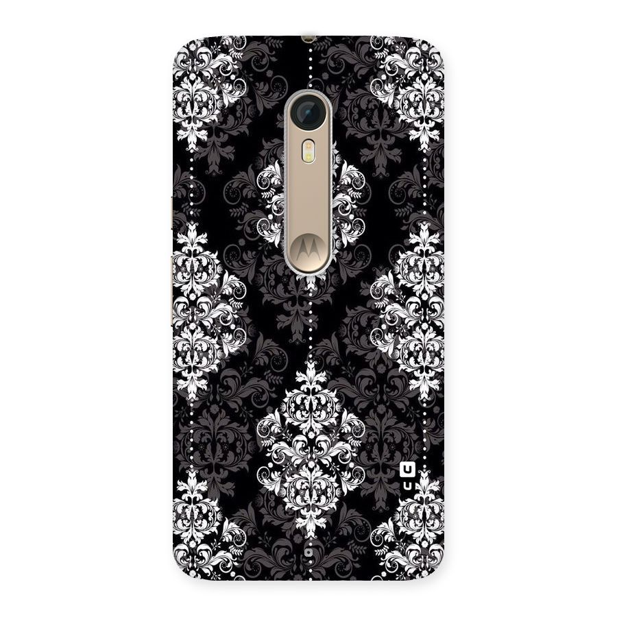 Beautiful Grey Pattern Back Case for Motorola Moto X Style
