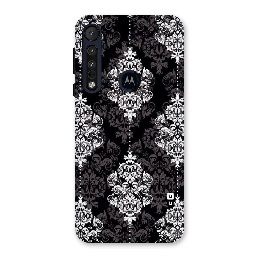 Beautiful Grey Pattern Back Case for Motorola One Macro