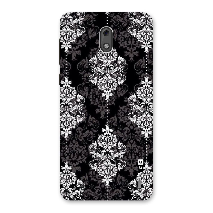 Beautiful Grey Pattern Back Case for Nokia 2
