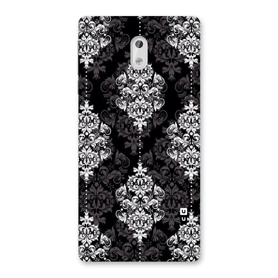 Beautiful Grey Pattern Back Case for Nokia 3
