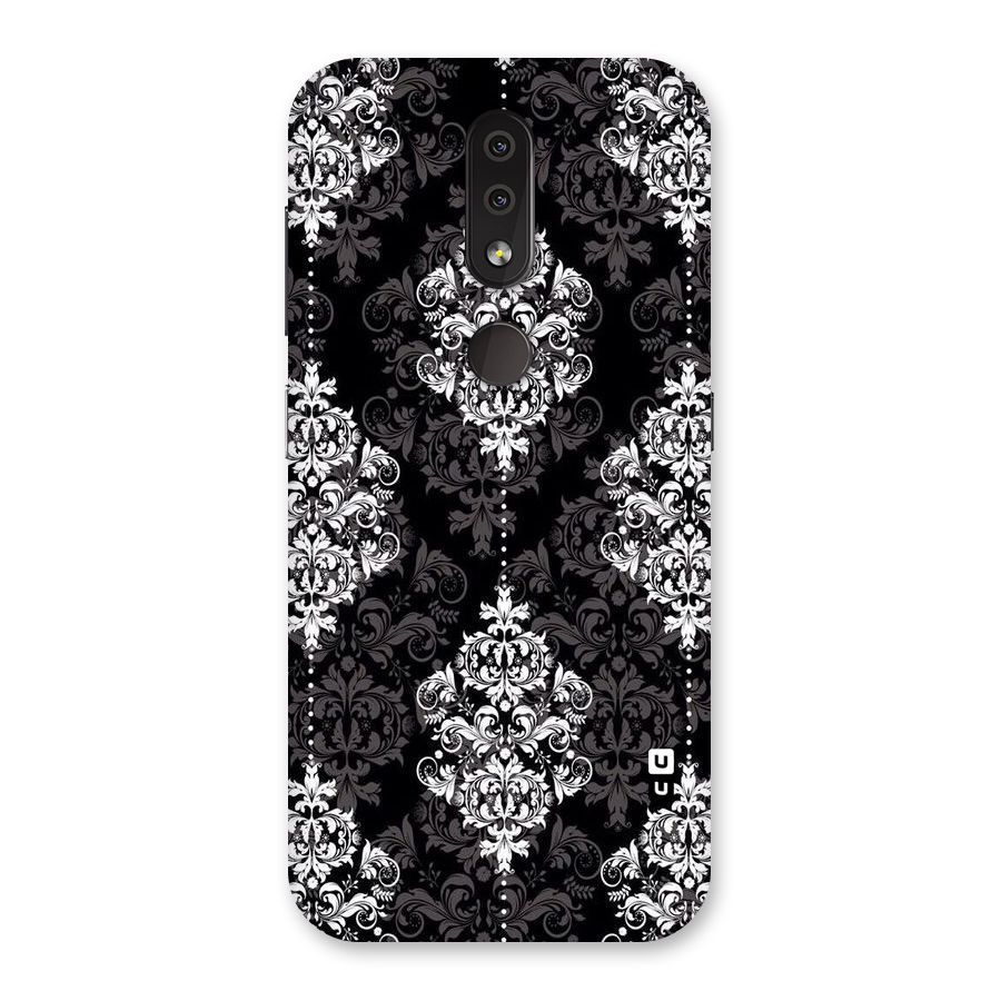 Beautiful Grey Pattern Back Case for Nokia 4.2