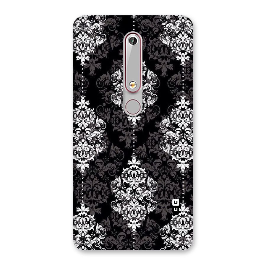 Beautiful Grey Pattern Back Case for Nokia 6.1