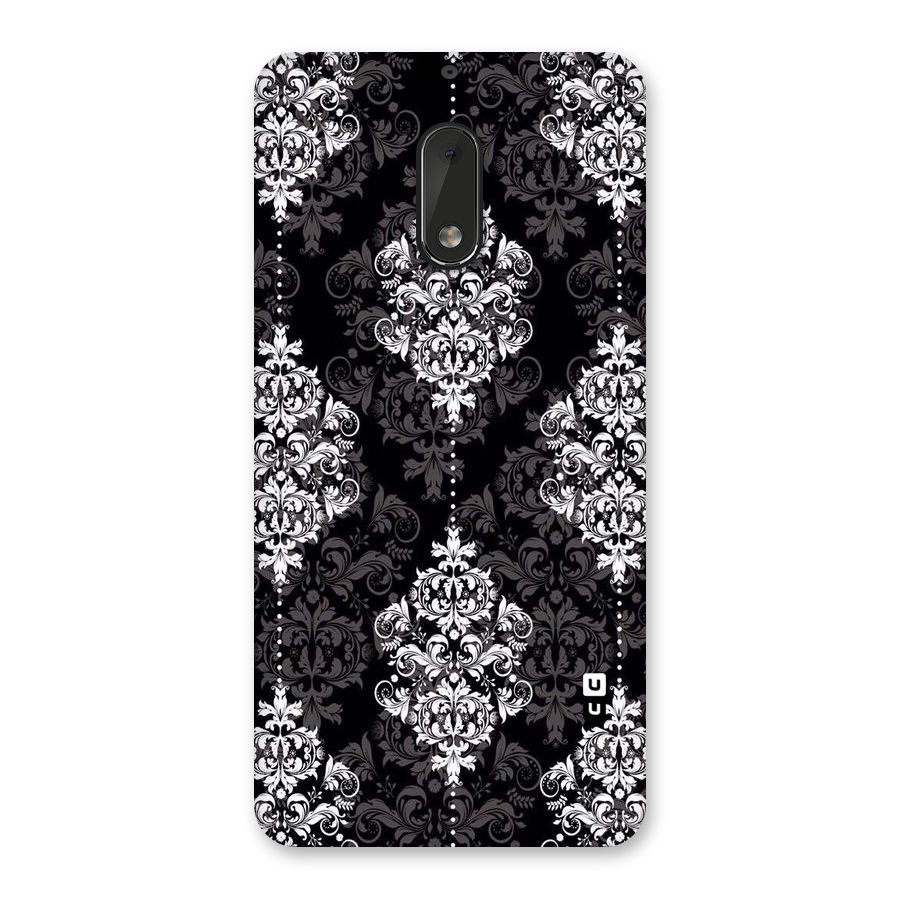 Beautiful Grey Pattern Back Case for Nokia 6