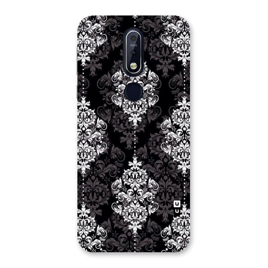 Beautiful Grey Pattern Back Case for Nokia 7.1