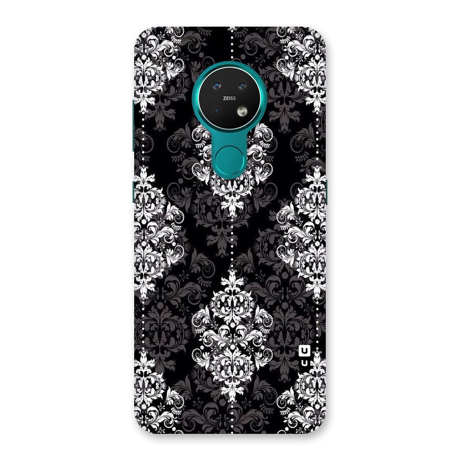 Beautiful Grey Pattern Back Case for Nokia 7.2