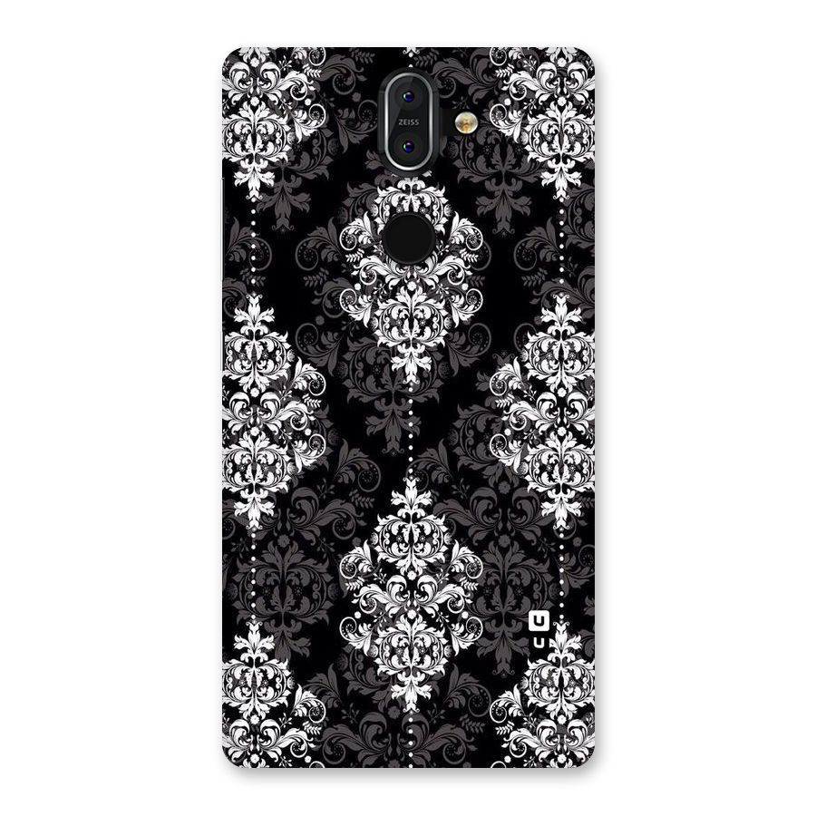 Beautiful Grey Pattern Back Case for Nokia 8 Sirocco
