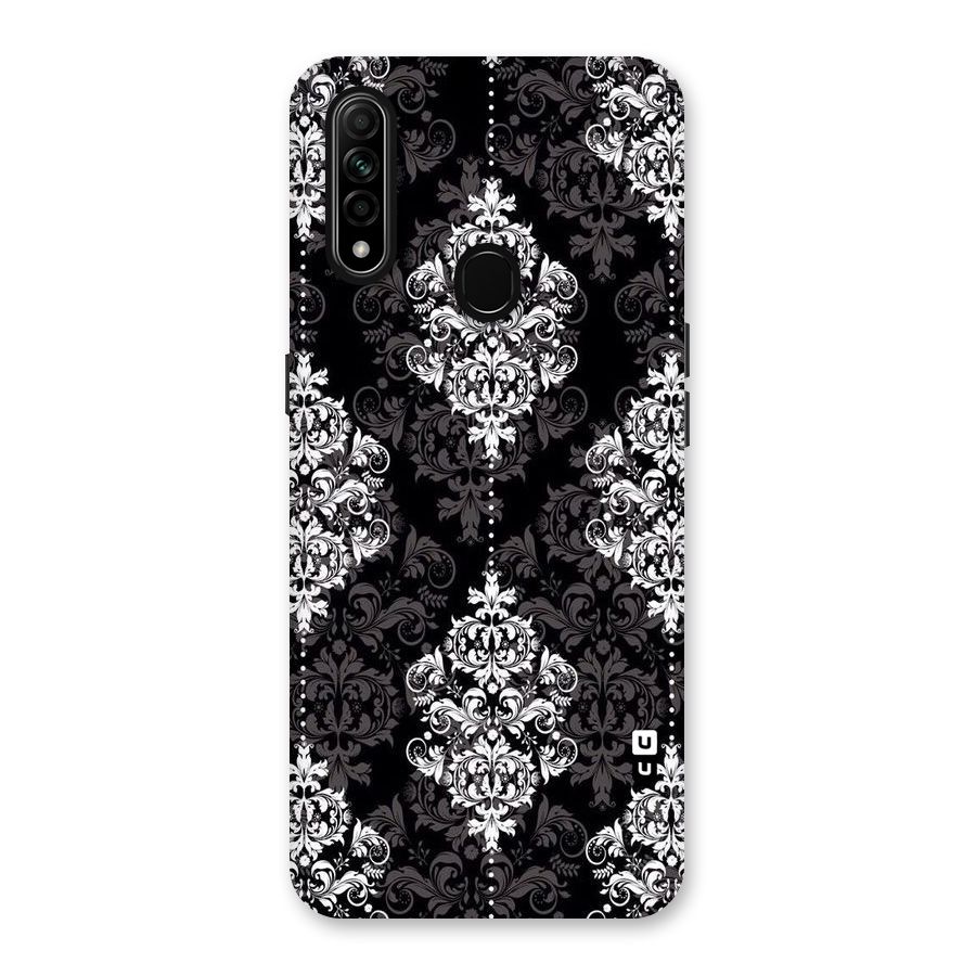 Beautiful Grey Pattern Back Case for Oppo A31