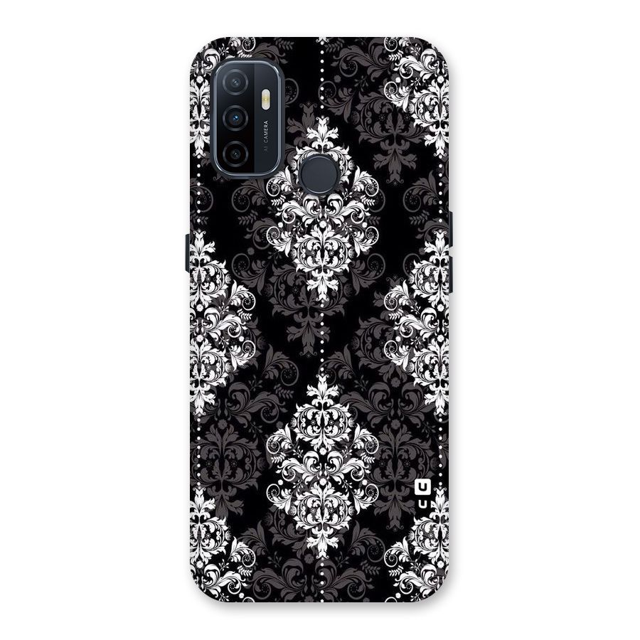 Beautiful Grey Pattern Back Case for Oppo A32