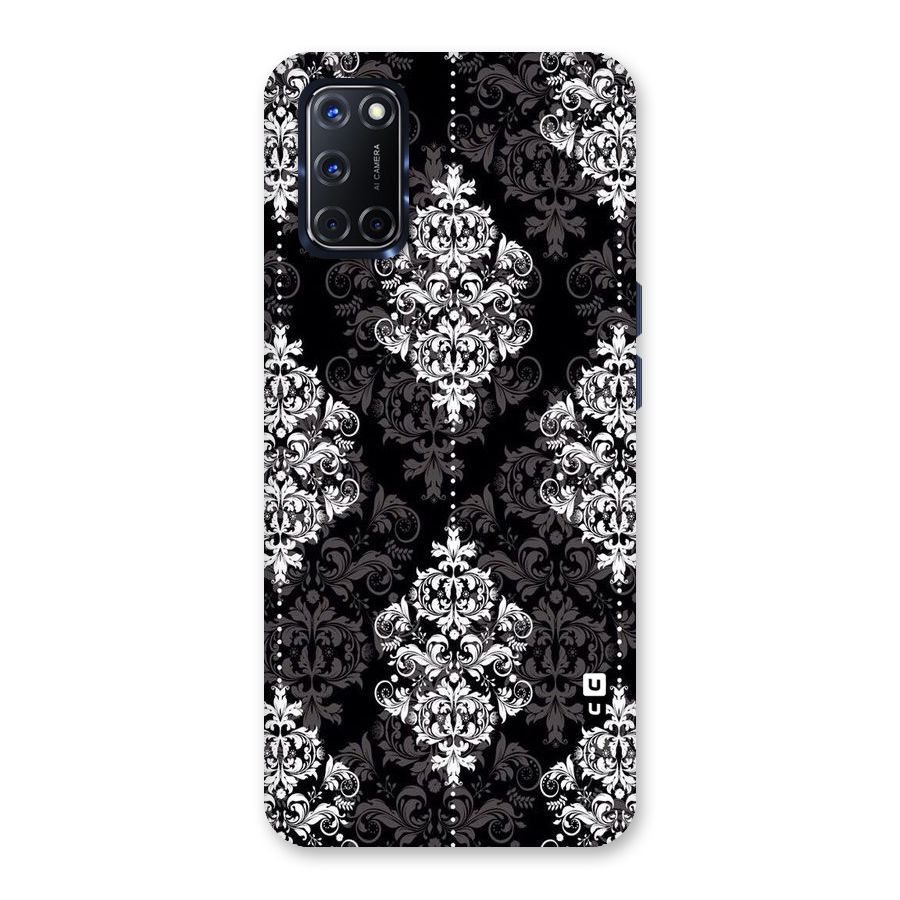 Beautiful Grey Pattern Back Case for Oppo A52