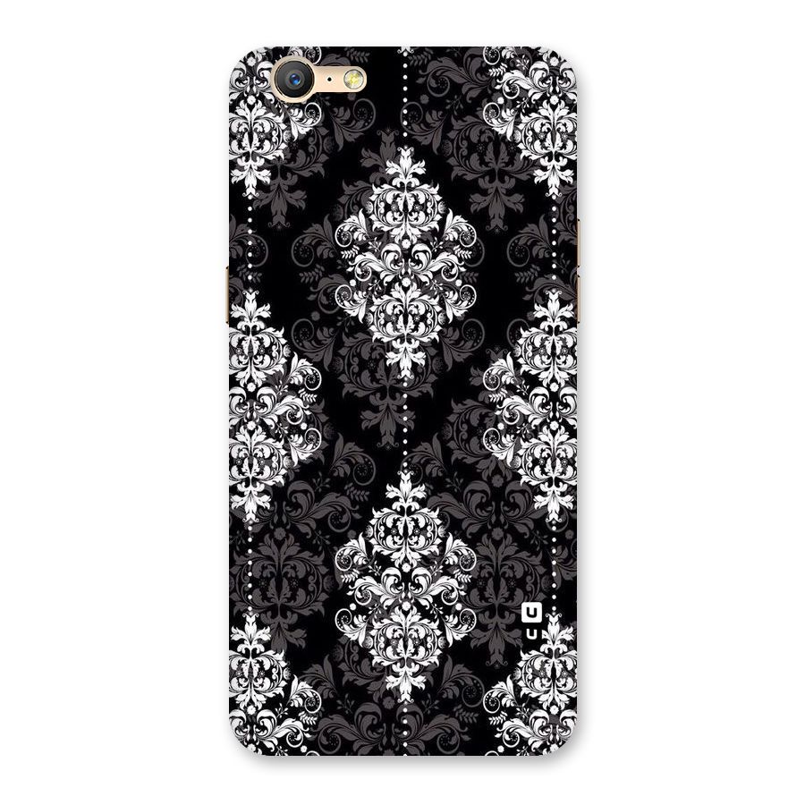 Beautiful Grey Pattern Back Case for Oppo A57