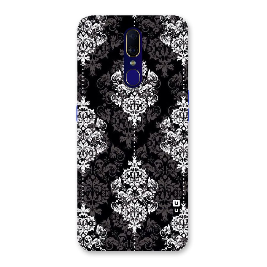 Beautiful Grey Pattern Back Case for Oppo A9
