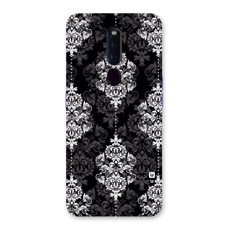 Beautiful Grey Pattern Back Case for Oppo F11 Pro