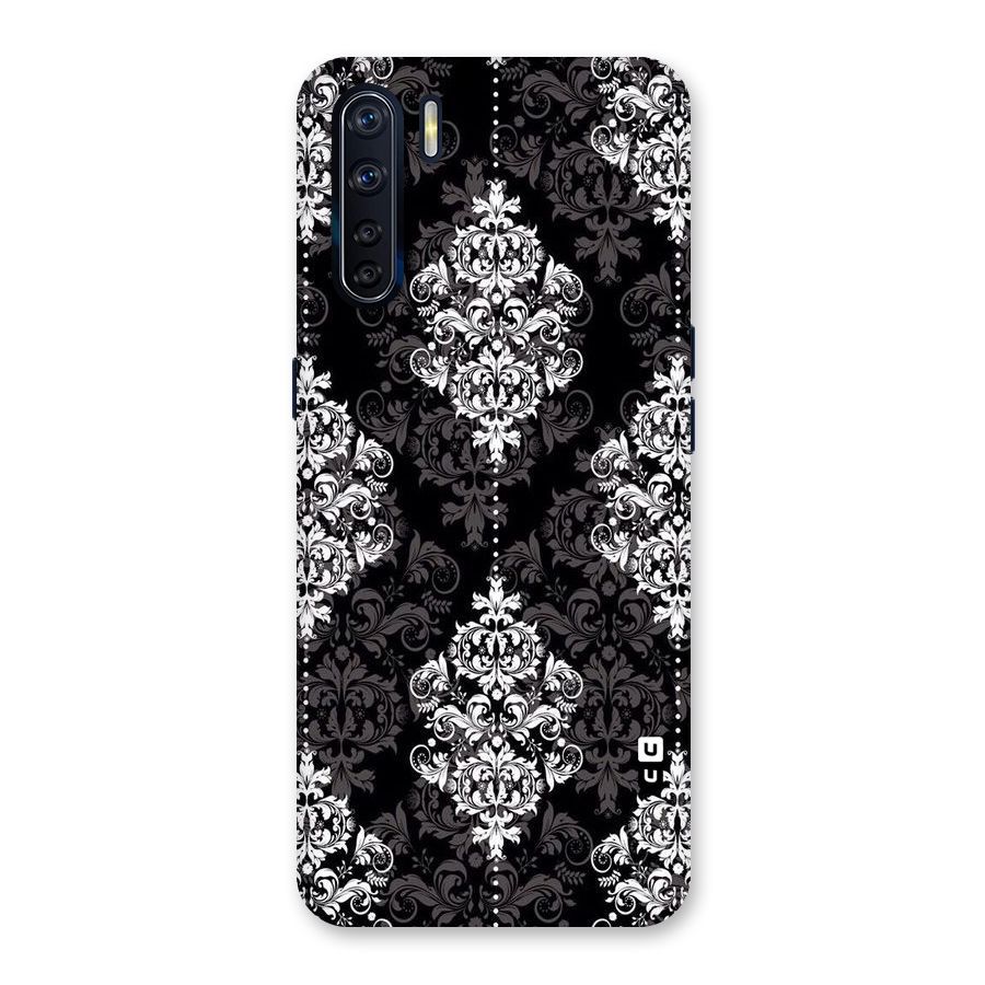Beautiful Grey Pattern Back Case for Oppo F15