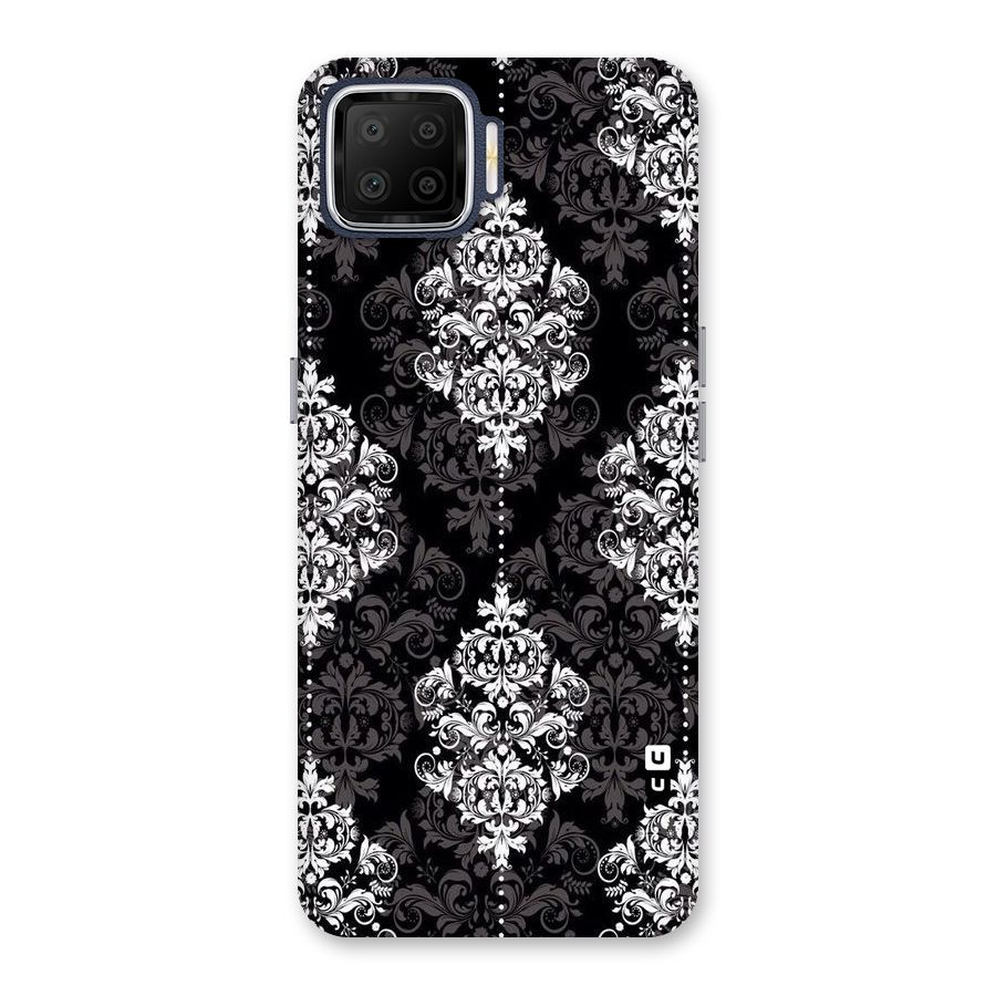 Beautiful Grey Pattern Back Case for Oppo F17