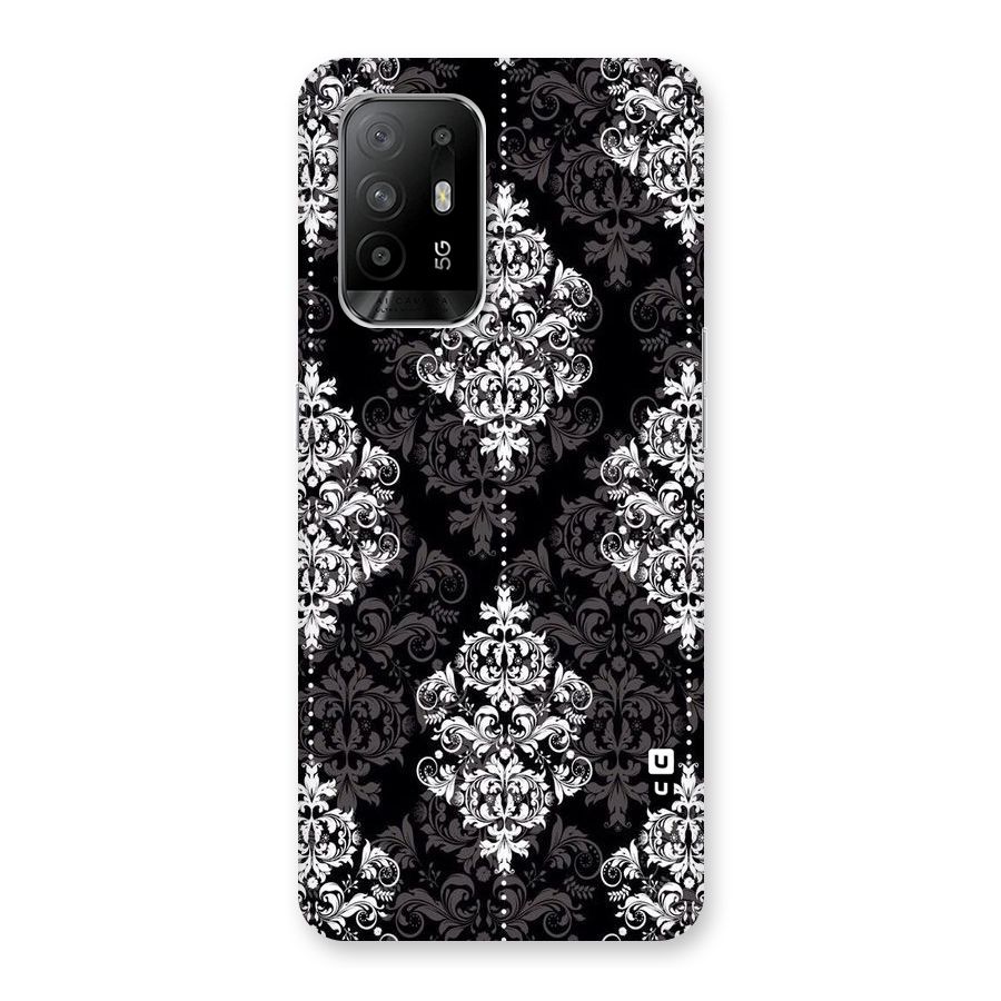 Beautiful Grey Pattern Back Case for Oppo F19 Pro Plus 5G