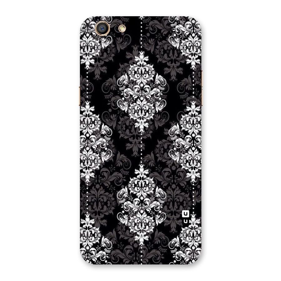Beautiful Grey Pattern Back Case for Oppo F3