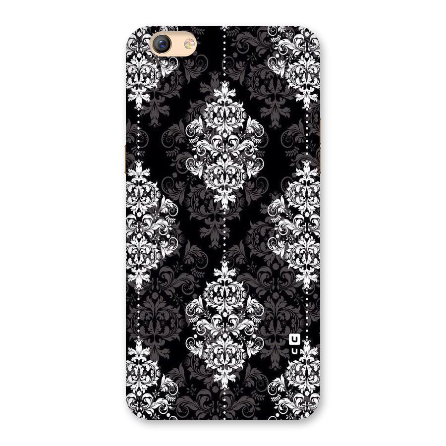 Beautiful Grey Pattern Back Case for Oppo F3 Plus