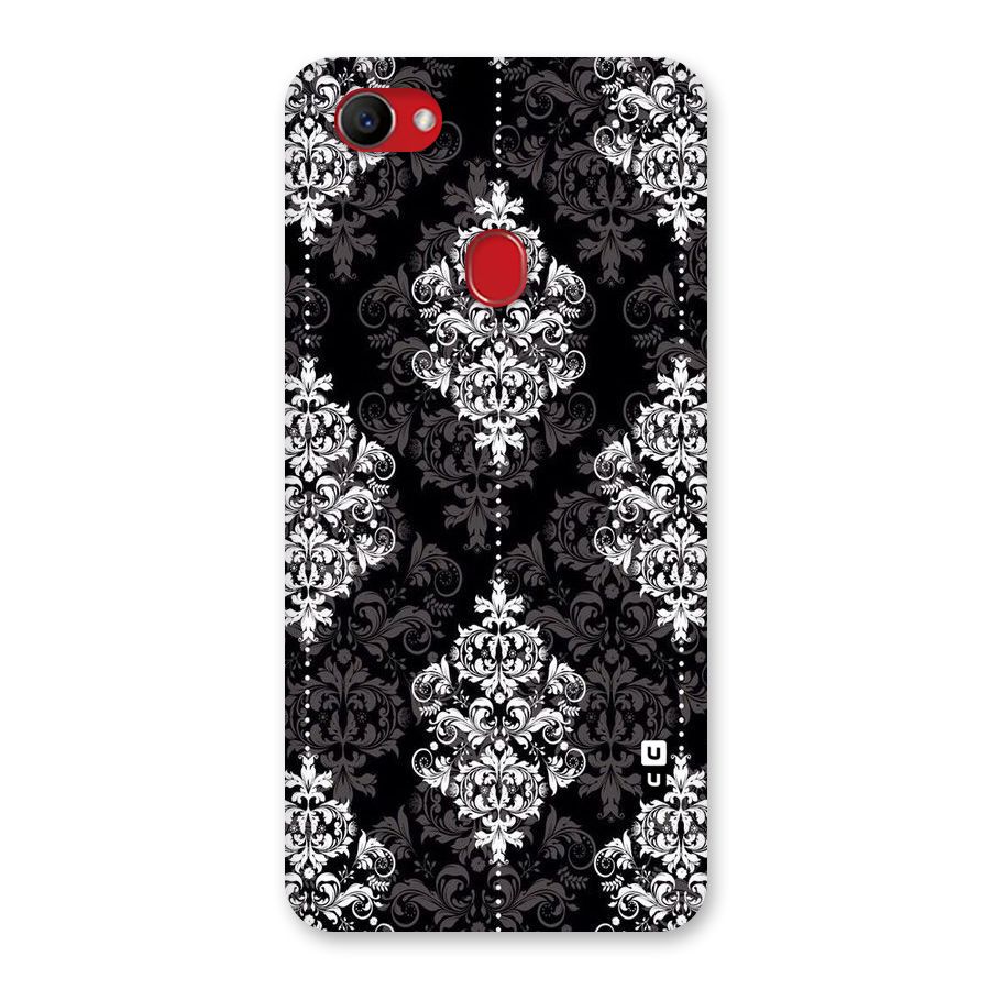 Beautiful Grey Pattern Back Case for Oppo F7