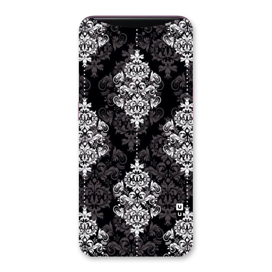 Beautiful Grey Pattern Back Case for Oppo Find X