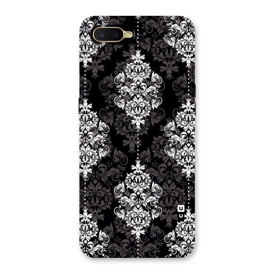 Beautiful Grey Pattern Back Case for Oppo K1