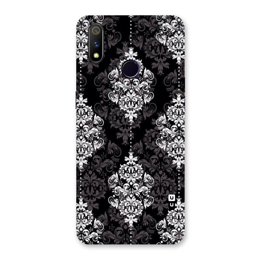 Beautiful Grey Pattern Back Case for Realme 3 Pro
