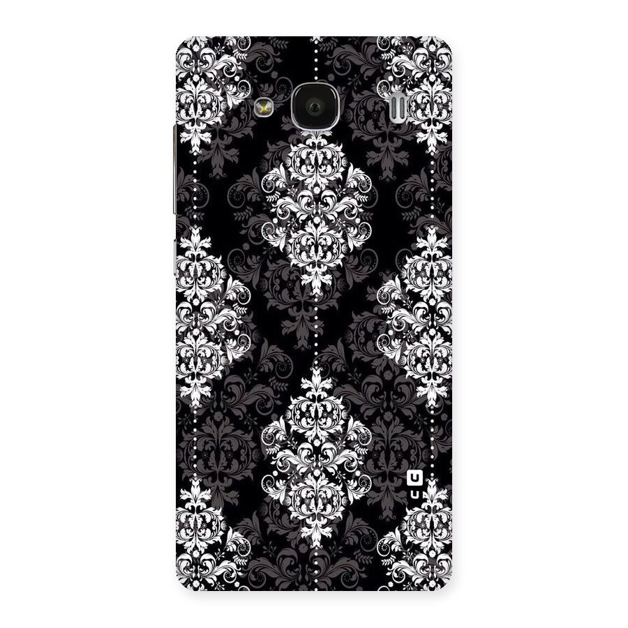Beautiful Grey Pattern Back Case for Redmi 2 Prime