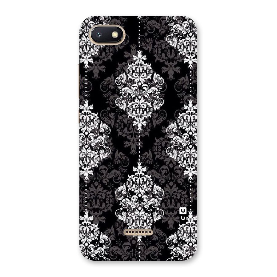 Beautiful Grey Pattern Back Case for Redmi 6A