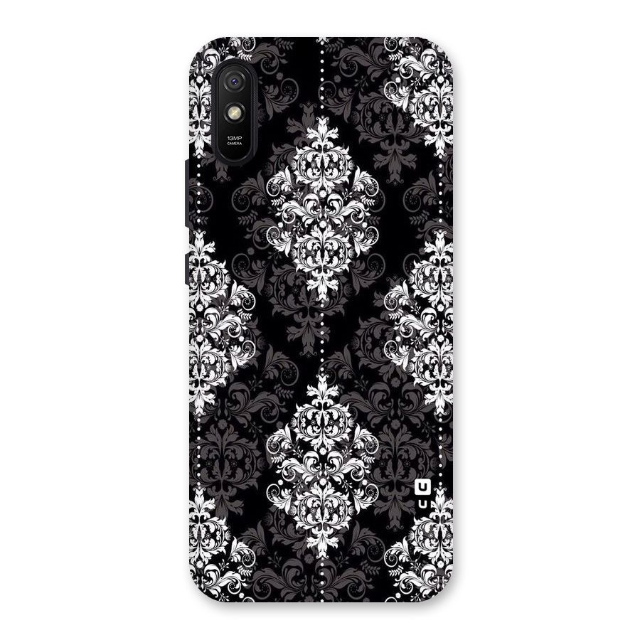 Beautiful Grey Pattern Back Case for Redmi 9A