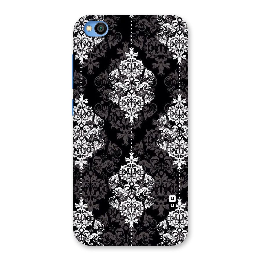 Beautiful Grey Pattern Back Case for Redmi Go