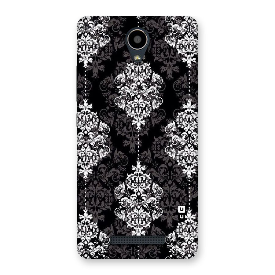 Beautiful Grey Pattern Back Case for Redmi Note 2