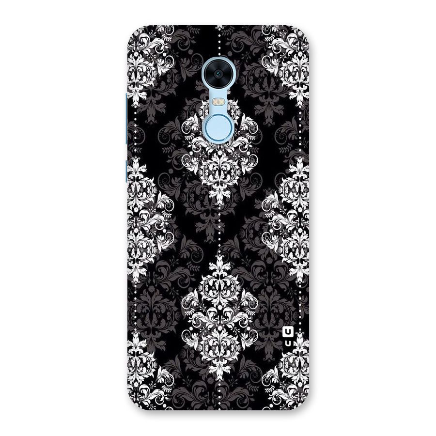Beautiful Grey Pattern Back Case for Redmi Note 5
