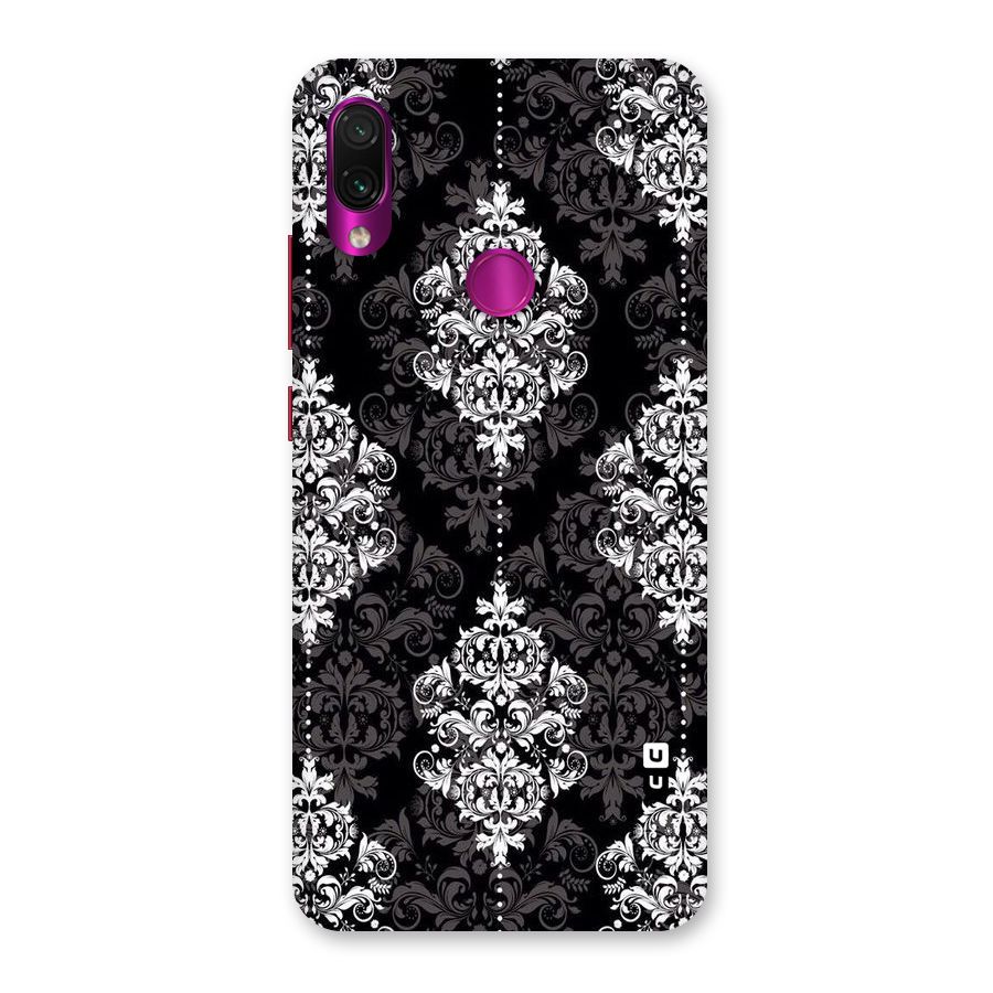 Beautiful Grey Pattern Back Case for Redmi Note 7 Pro