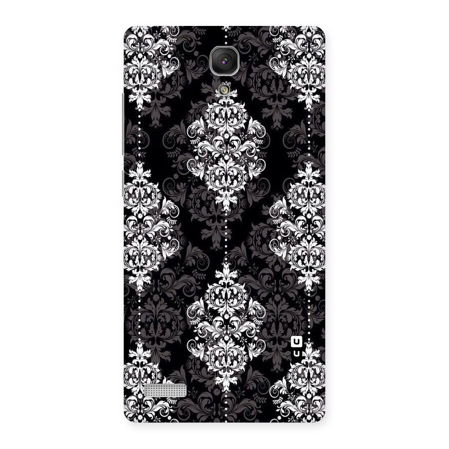 Beautiful Grey Pattern Back Case for Redmi Note Prime